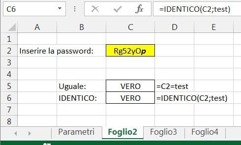 Verificare una password2