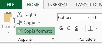 Copia formato
