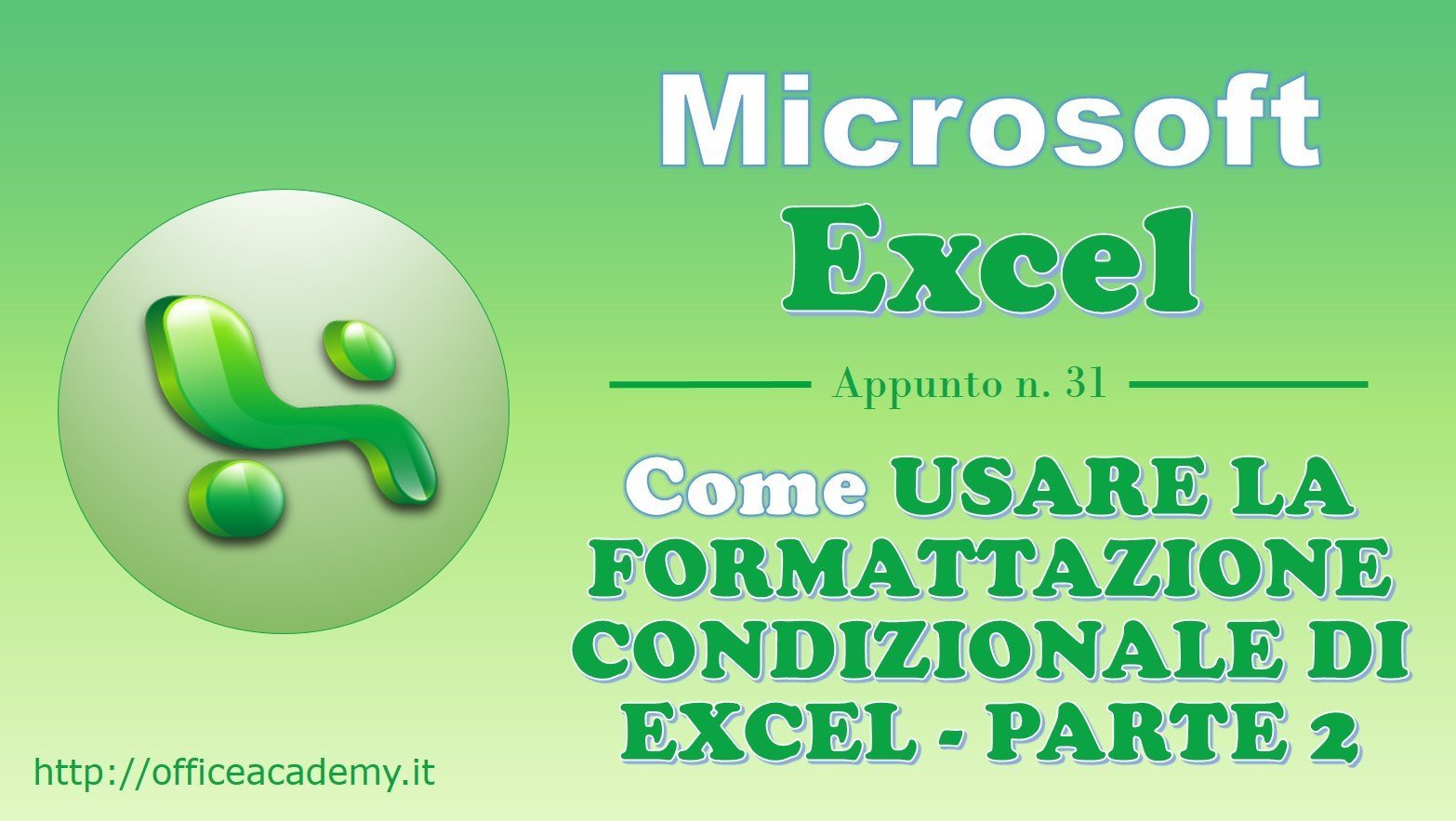 Come usare la formattazione condizionale di Excel parte 2