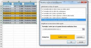 Formula per evidenziare duplicati attraverso diverse colonne