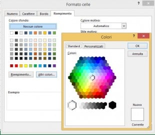Scegliete uno dei formati predefiniti oppure un formato personalizzato