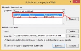Disabilitare permanentemente la funzione ripubblica automaticamente