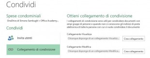 Ottieni un collegamento di condivisione