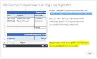 Personalizzare il modo in cui gli altri visualizzeranno la cartella di lavoro