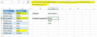 Trovare tutte le occorrenze del valore ricercato