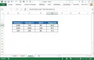 Trovare il rapporto tra due numeri