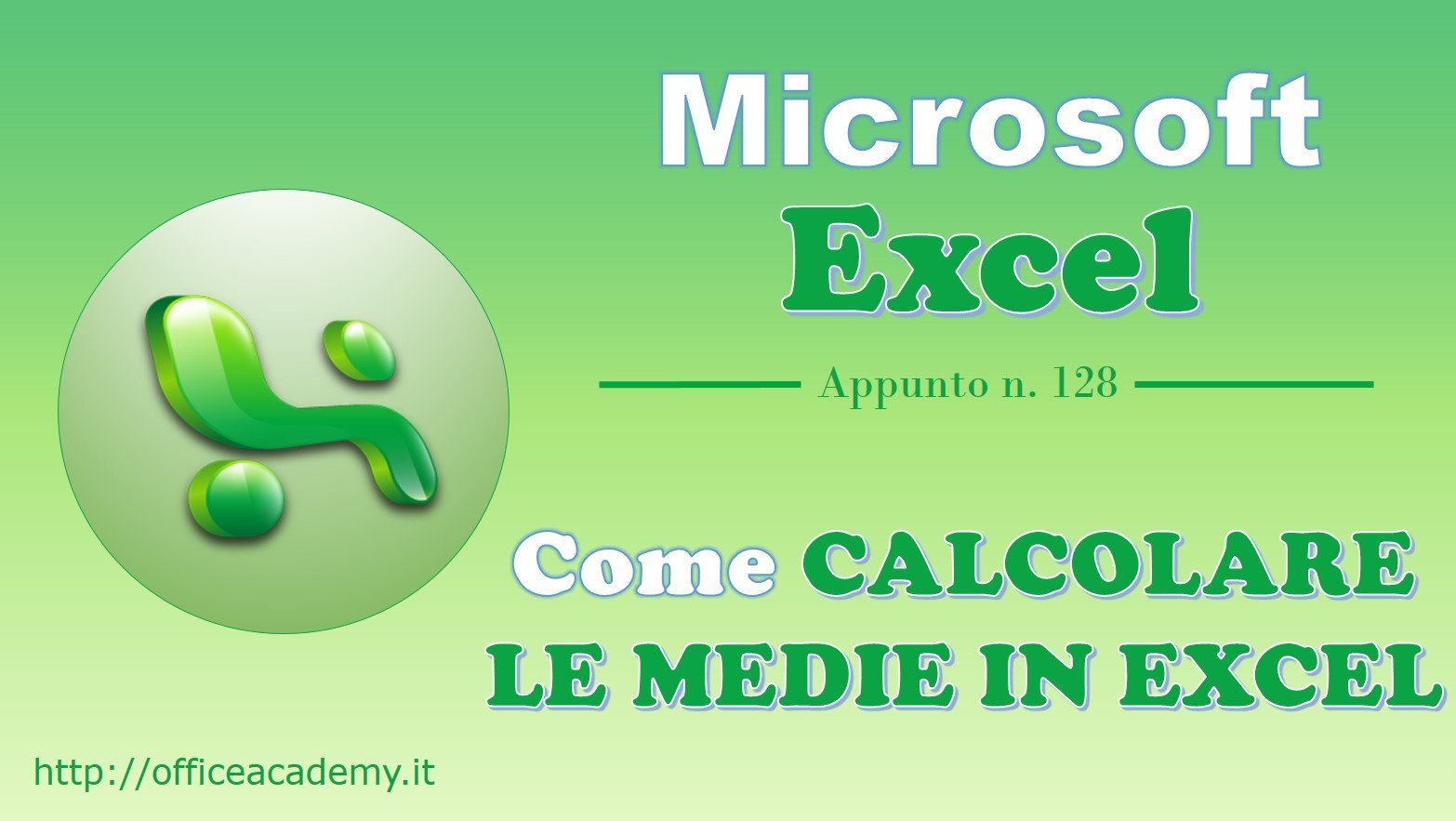 Come calcolare le medie in Excel