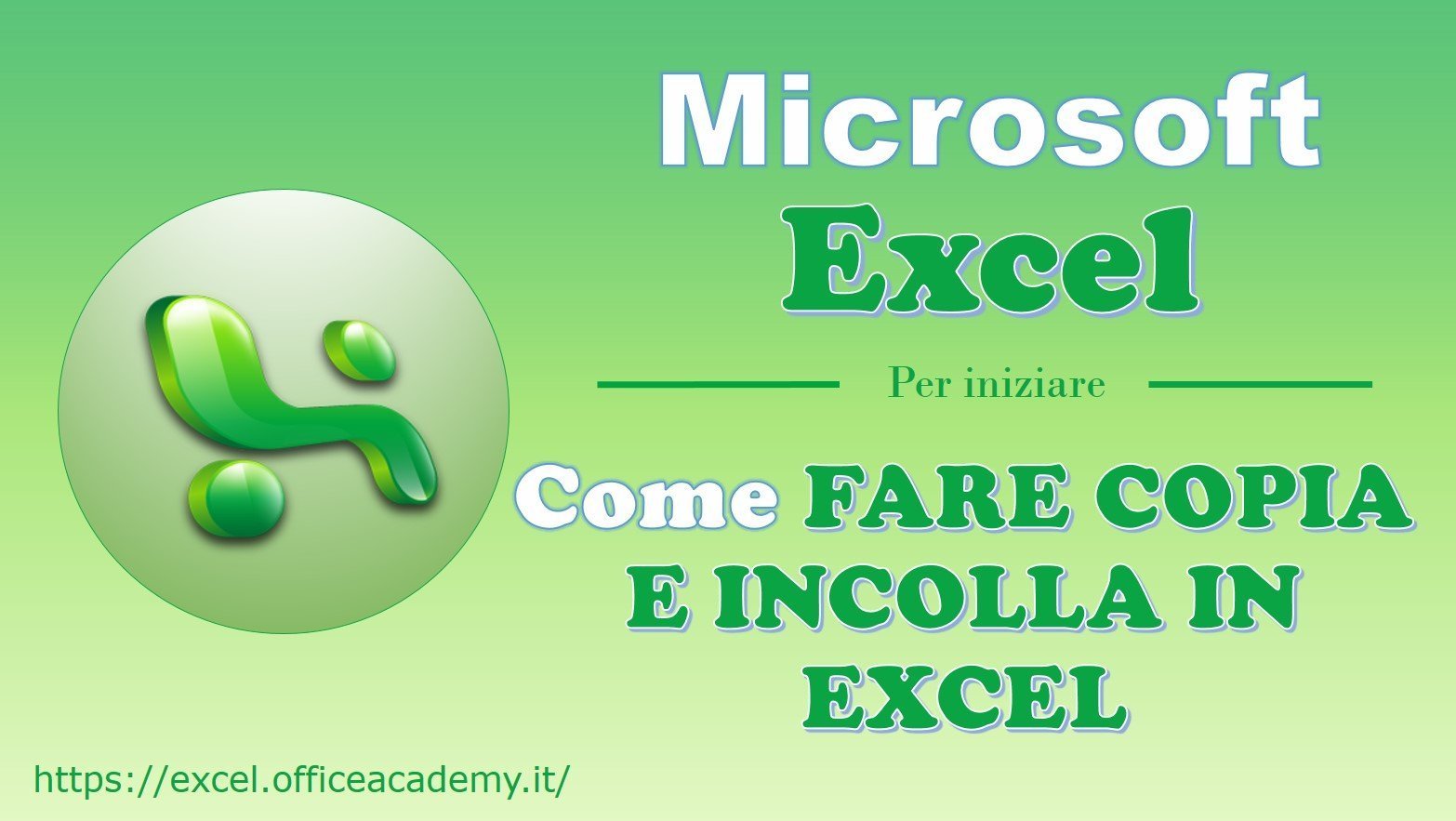Come fare copia e incolla in Excel