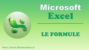 LE FORMULE IN EXCEL