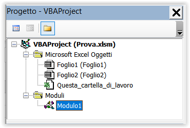 Registrare una macro in Excel 5