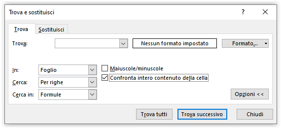 Visualizzare il conteggio degli zeri sulla barra di stato 1 Visualizzare il conteggio degli zeri sulla barra di stato 1