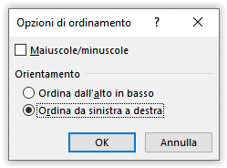 Come eliminare le colonne vuote 1