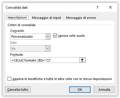 Come prevenire la formattazione automatica in formato data 2