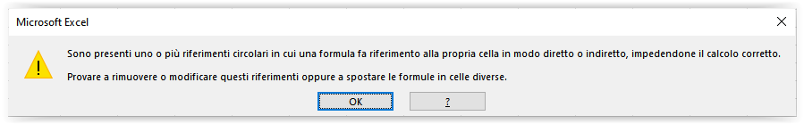 Scrivere automaticamente l'orario di inserimento dei dati 1