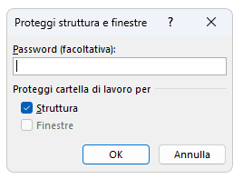 Come impedire di rinominare i fogli di lavoro 1