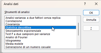 Come copiare un valore dalla Barra di stato 2